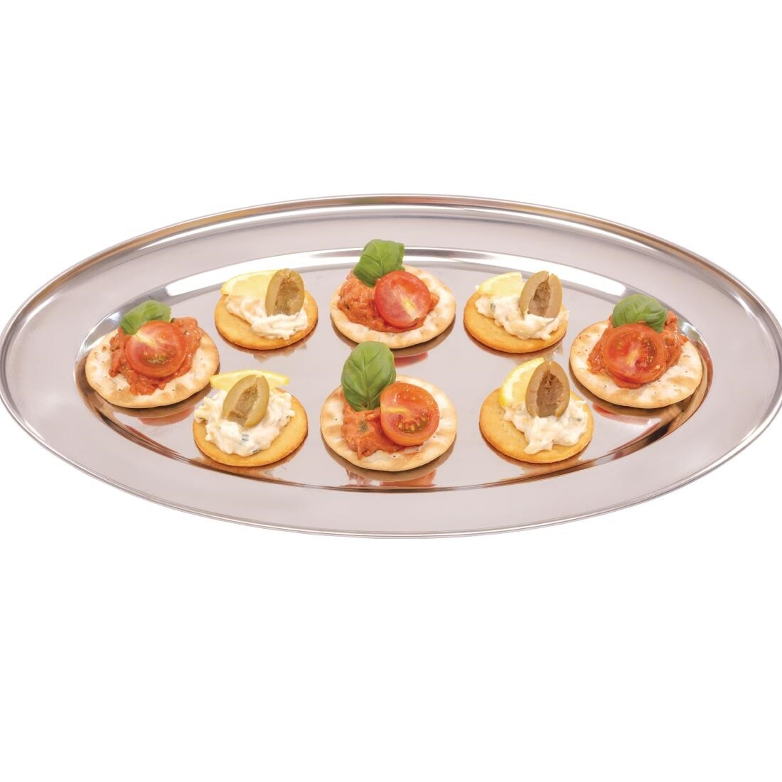 Oval Serving Tray 16in