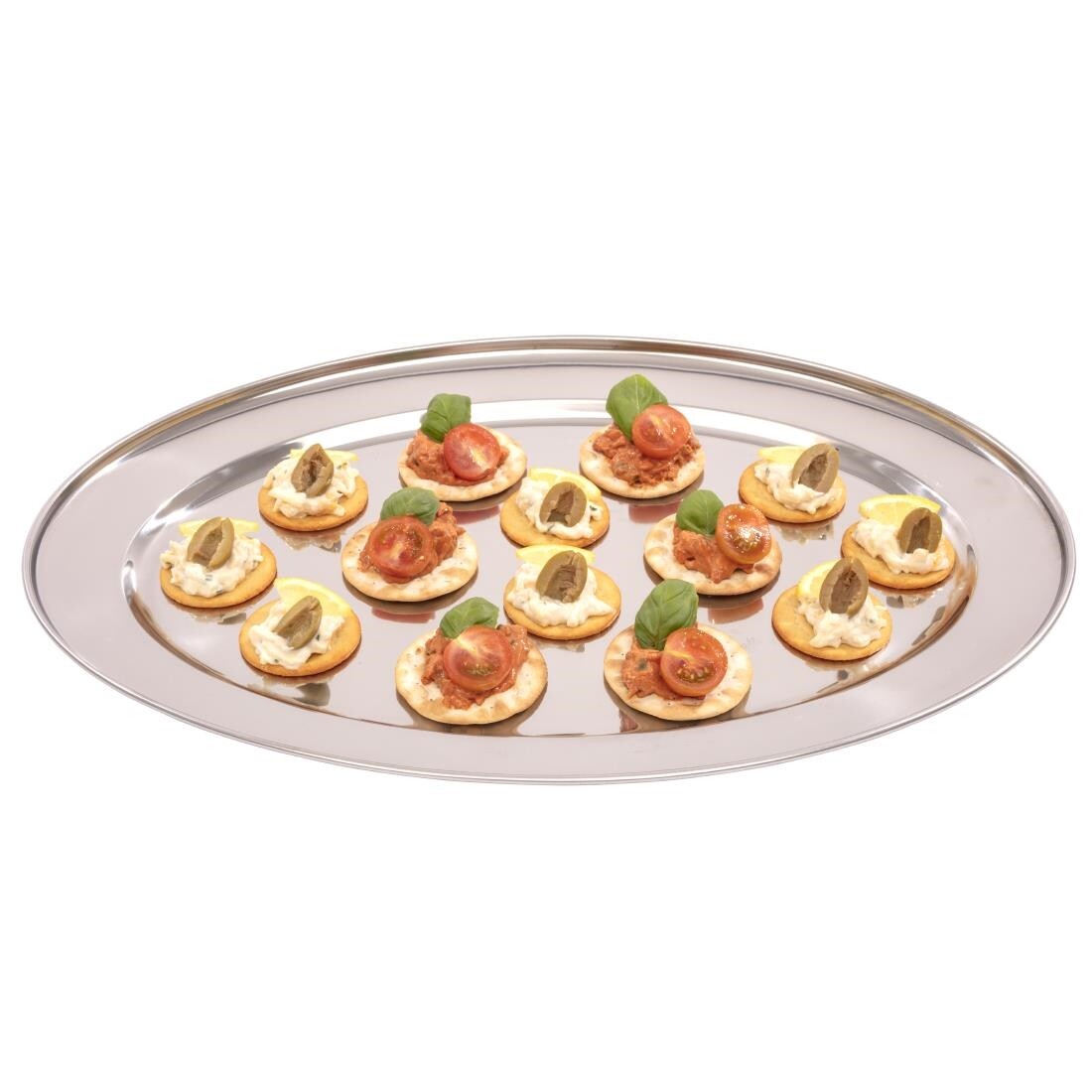 Oval Serving Tray 20in
