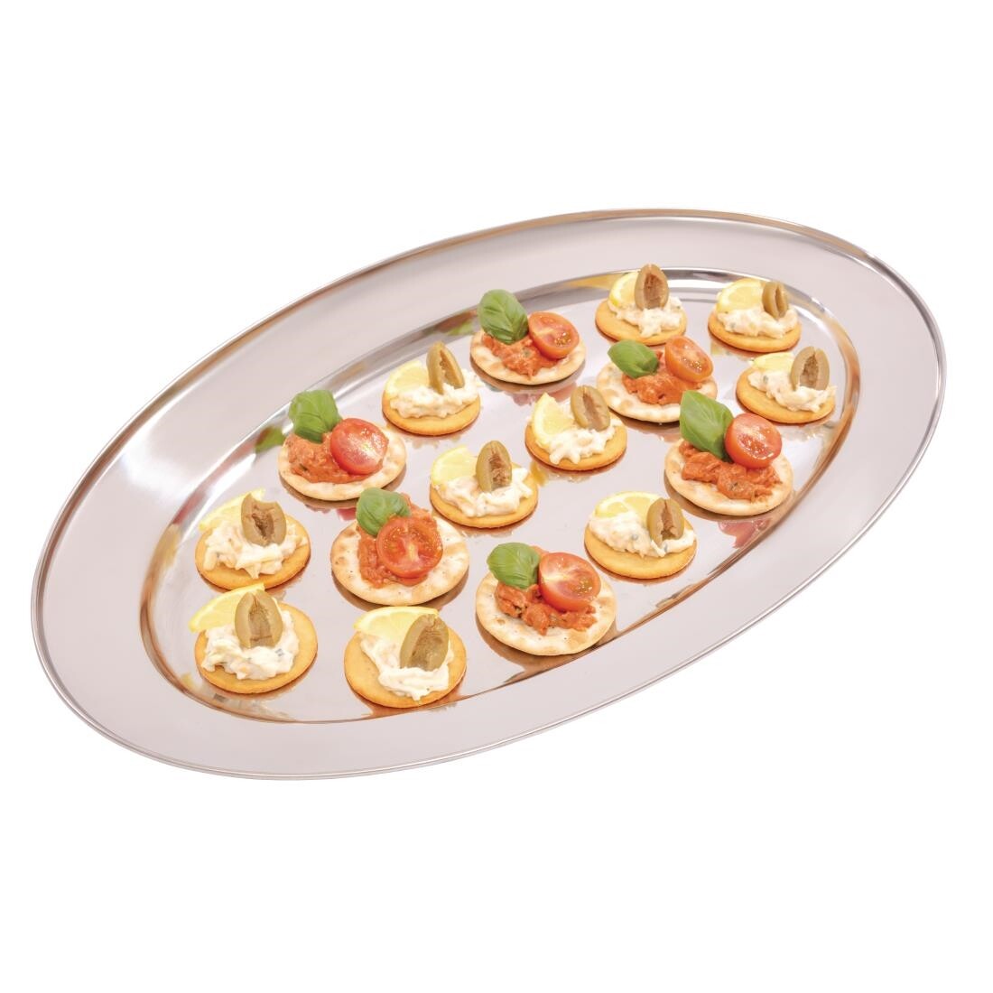 Oval Serving Tray 22in