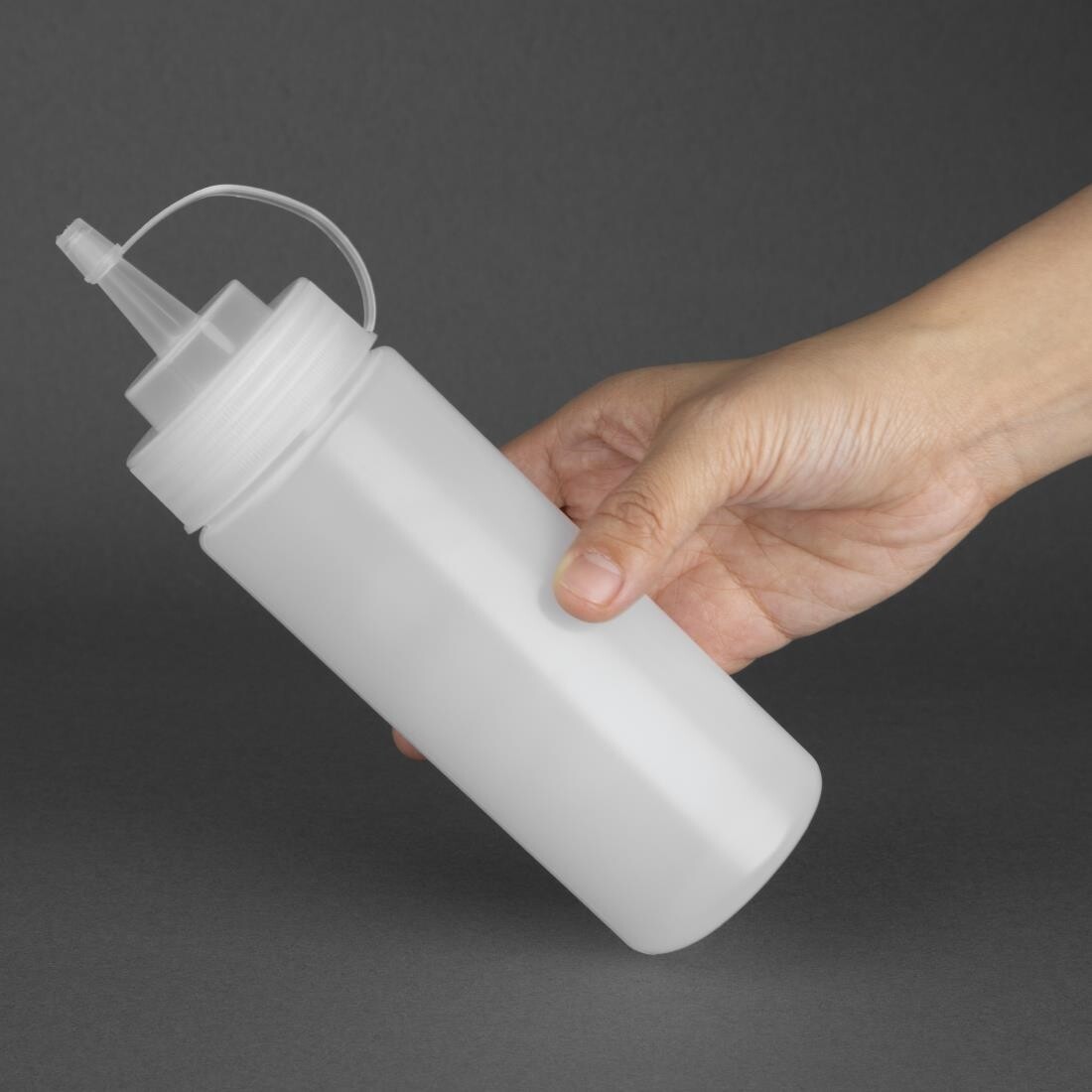 Vogue Clear Squeeze Sauce Bottle 12oz