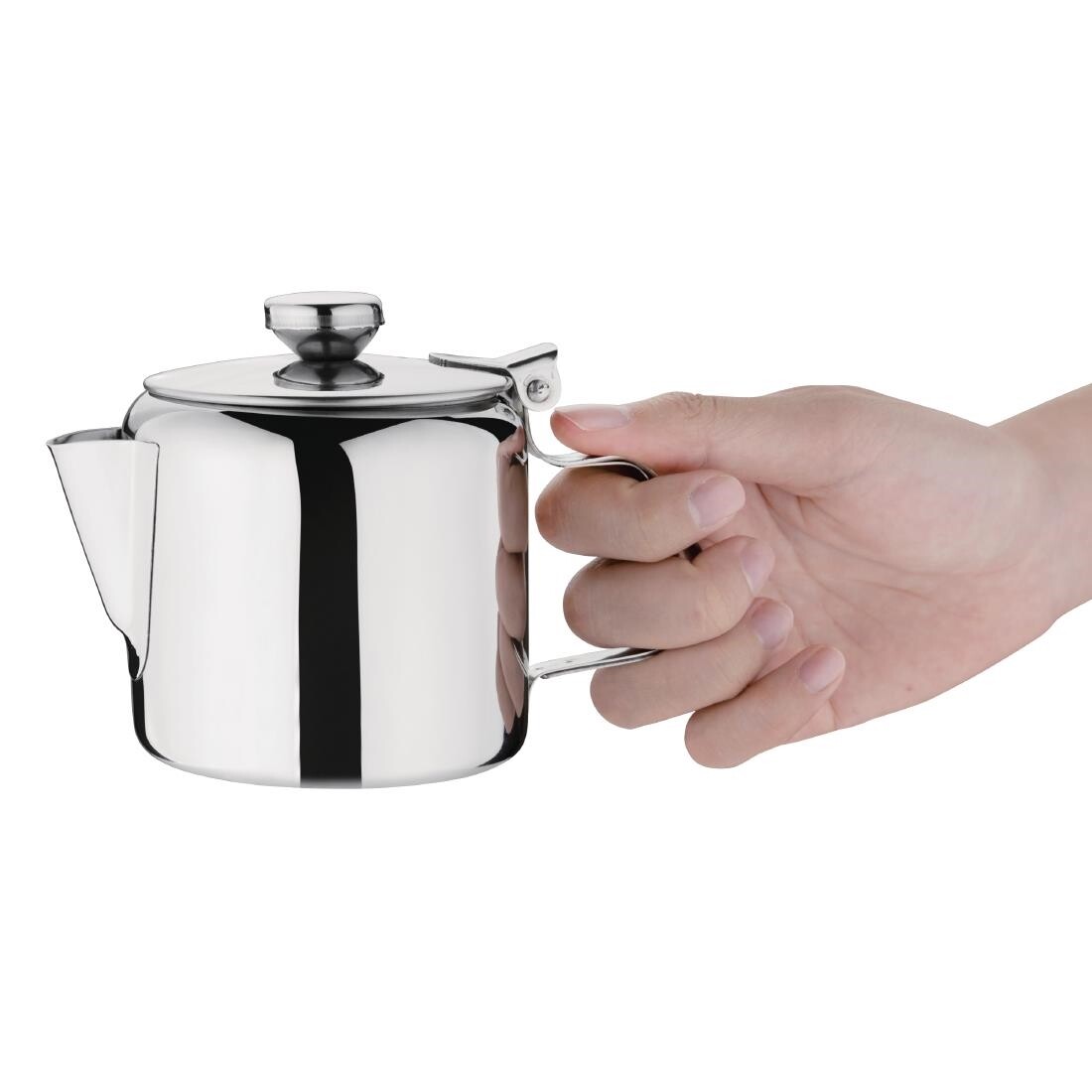 Olympia Concorde Teapot Stainless Steel 16oz