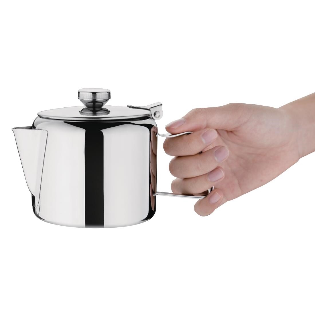 Olympia Concorde Teapot Stainless Steel 20oz