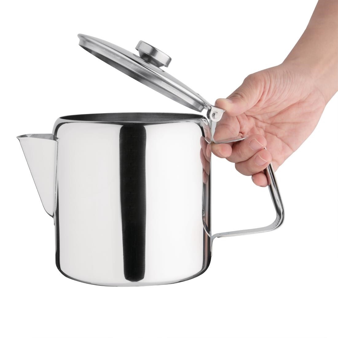 Olympia Concorde Teapot Stainless Steel 48oz