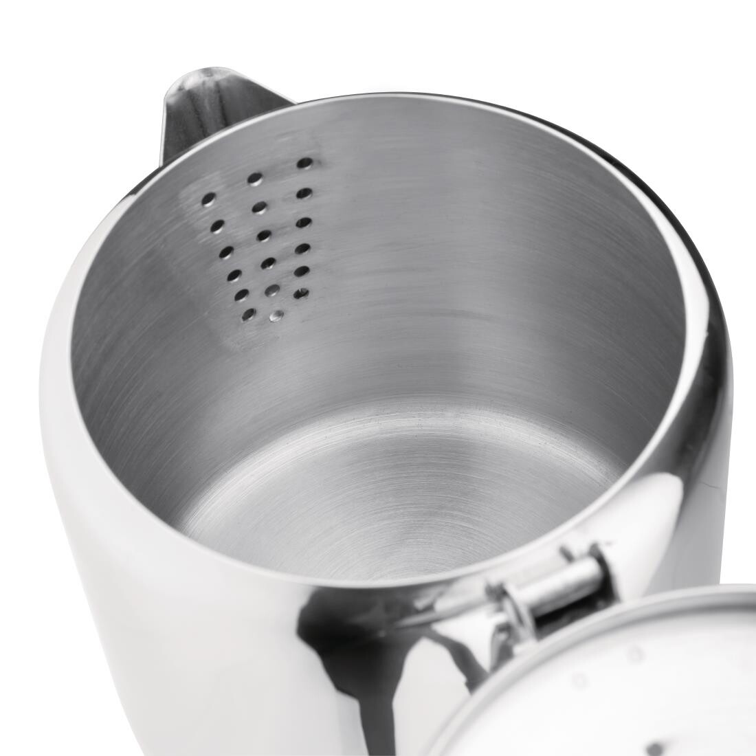 Olympia Concorde Teapot Stainless Steel 70oz