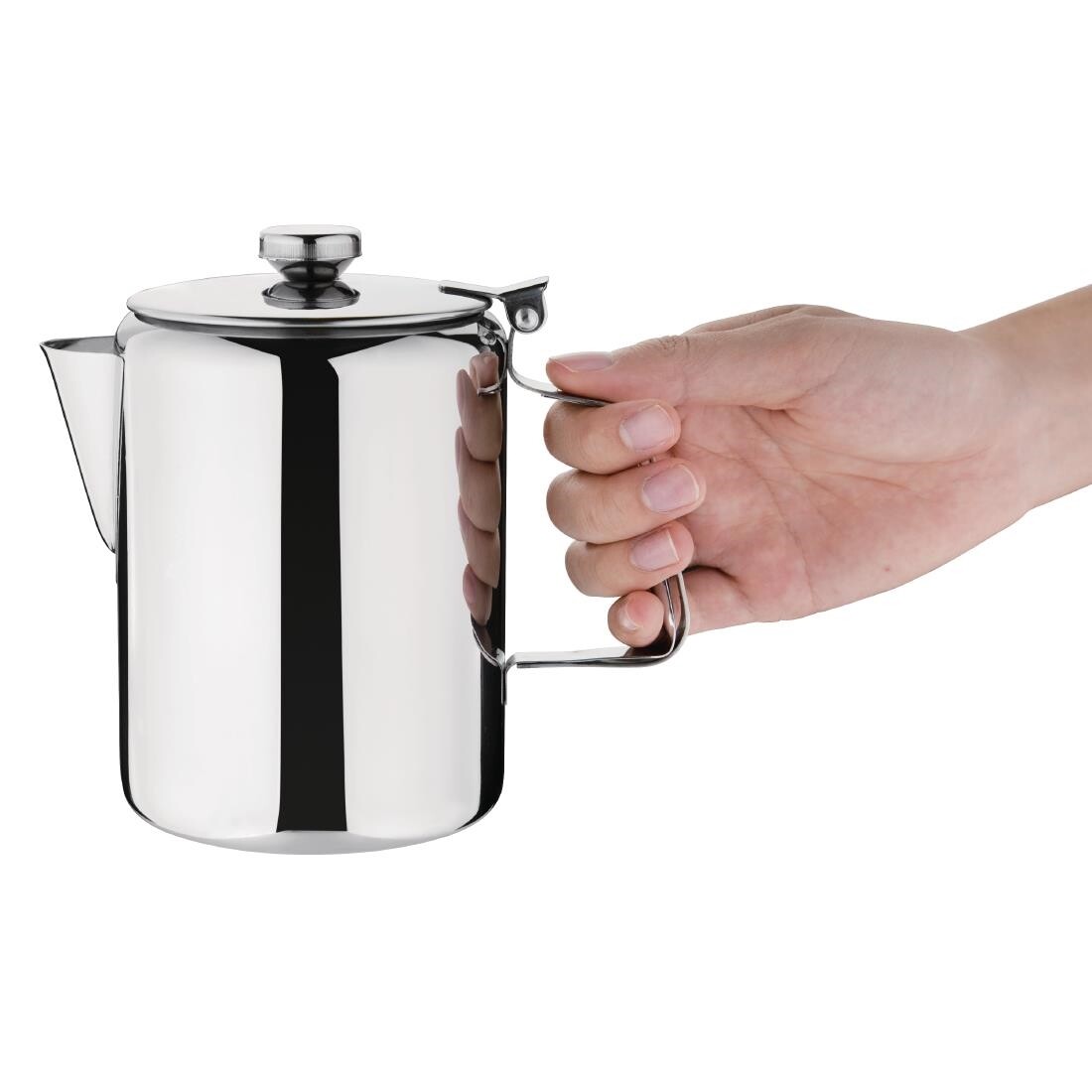 Olympia Concorde Coffee Pot Stainless Steel 32oz