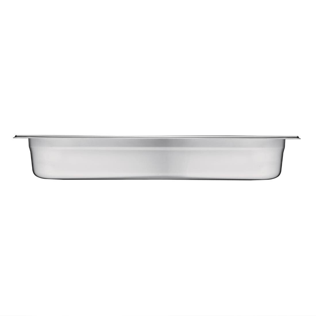 Vogue Stainless Steel 2/1 Double Size Gastronorm Pan 100mm