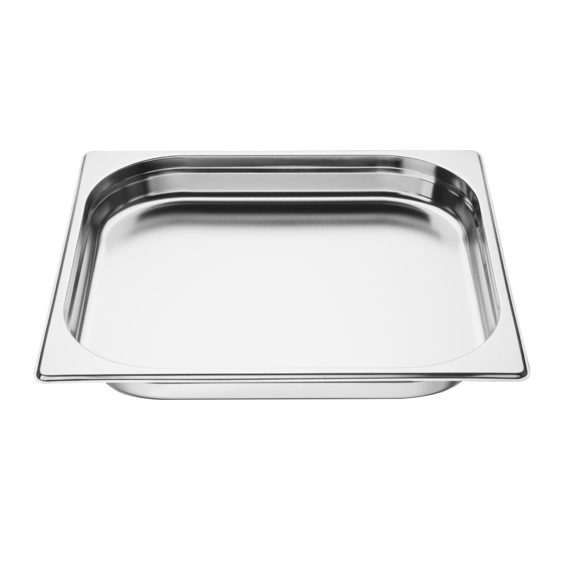Vogue Stainless Steel 2/3 Gastronorm Pan 40mm