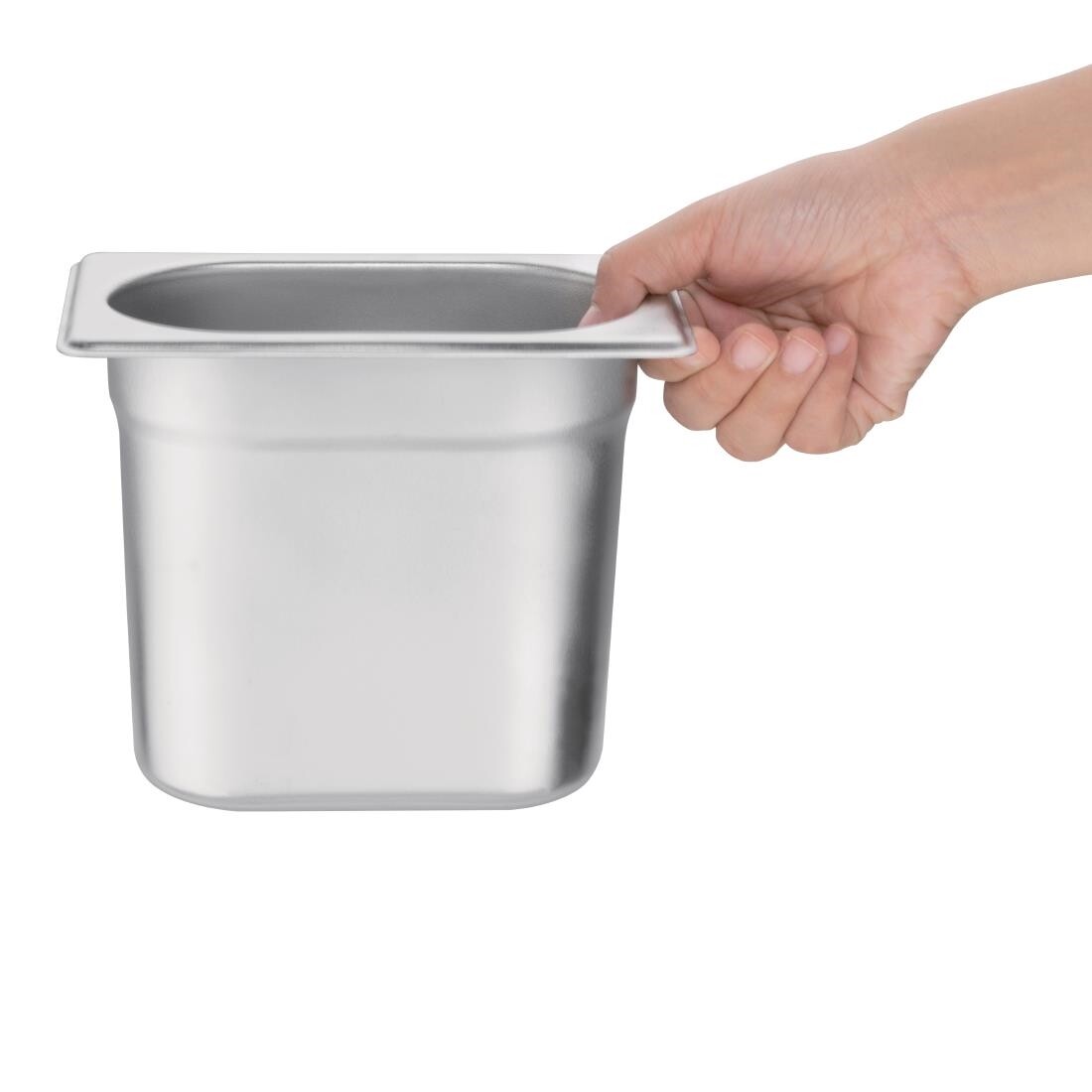 Vogue Stainless Steel 1/9 Gastronorm Pan 150mm