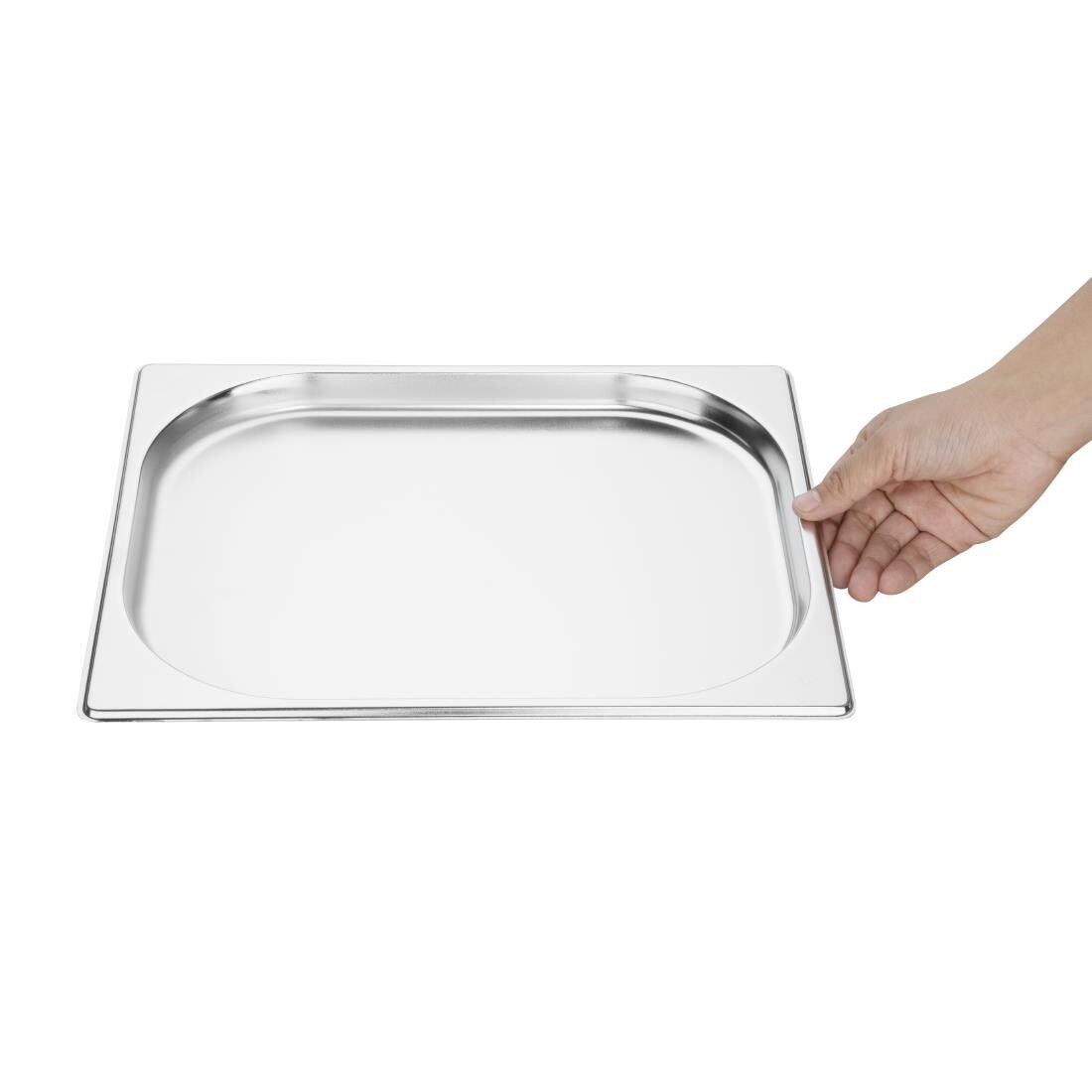 Vogue Stainless Steel 1/2 Gastronorm Pan 20mm