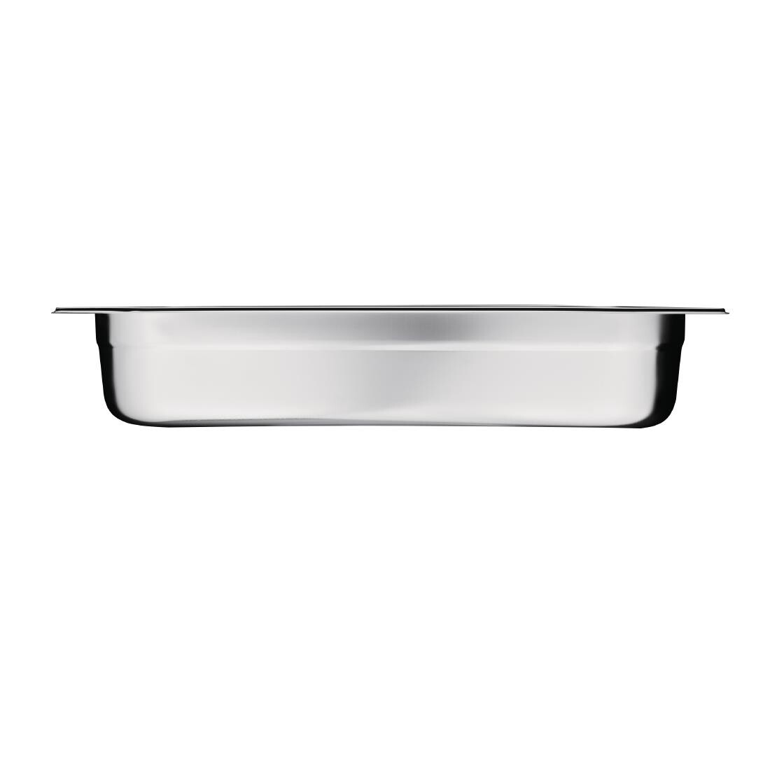 Vogue Stainless Steel 1/1 Gastronorm Pan 100mm