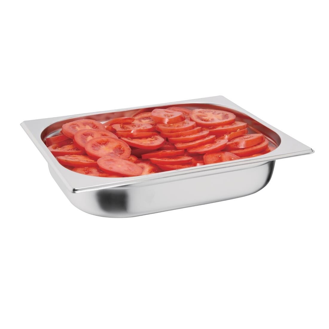 Vogue Stainless Steel 1/2 Gastronorm Pan 65mm