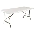 Special Offer Bolero 6ft Centre Folding Table with Six Folding Chairs