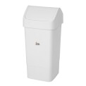 SYR Swing Lid Bin White