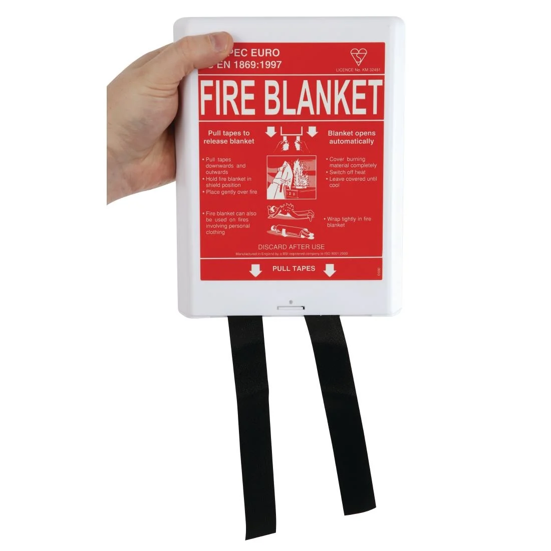 Quick Release Fire Blanket