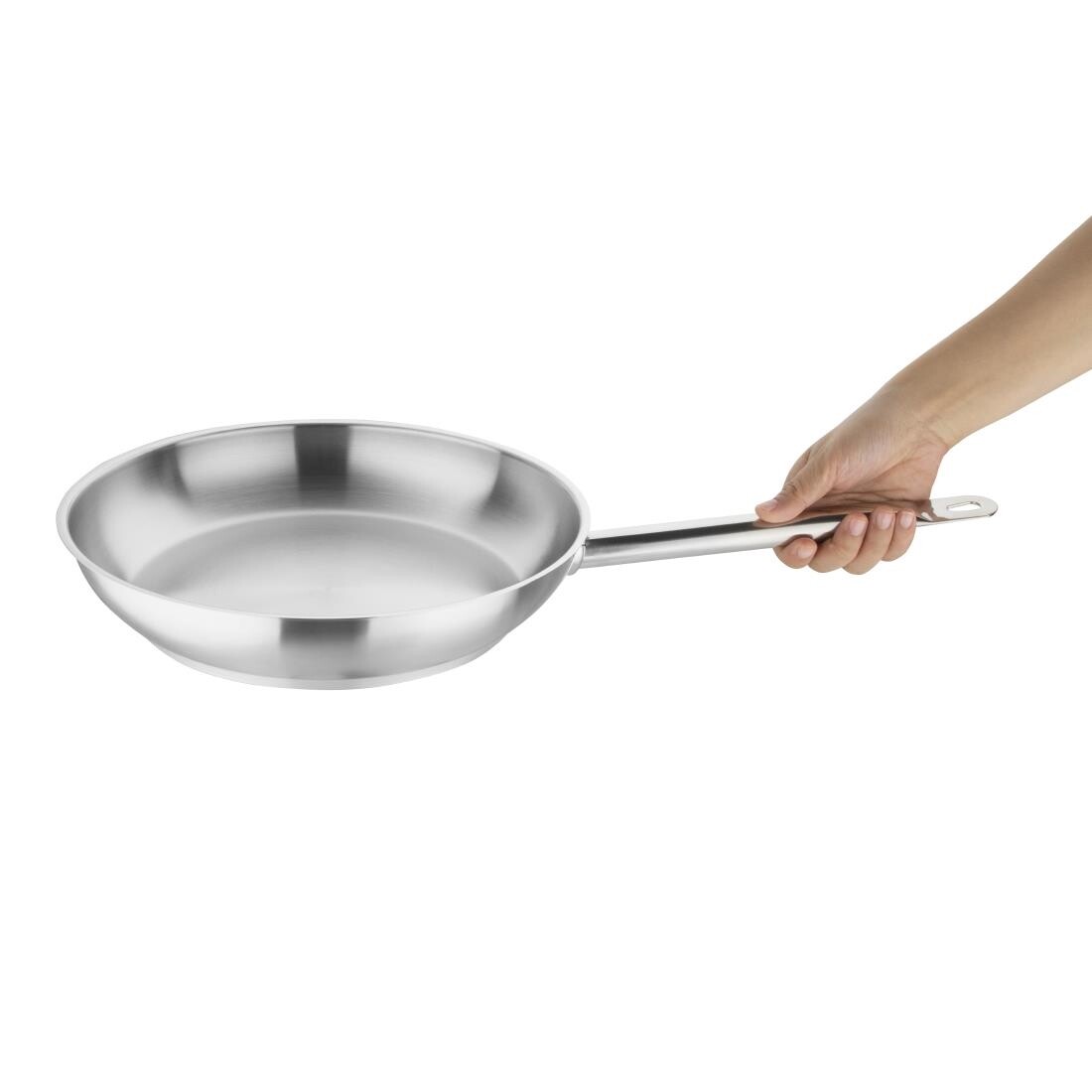 Vogue Stainless Steel Induction Frying Pan 280mm
