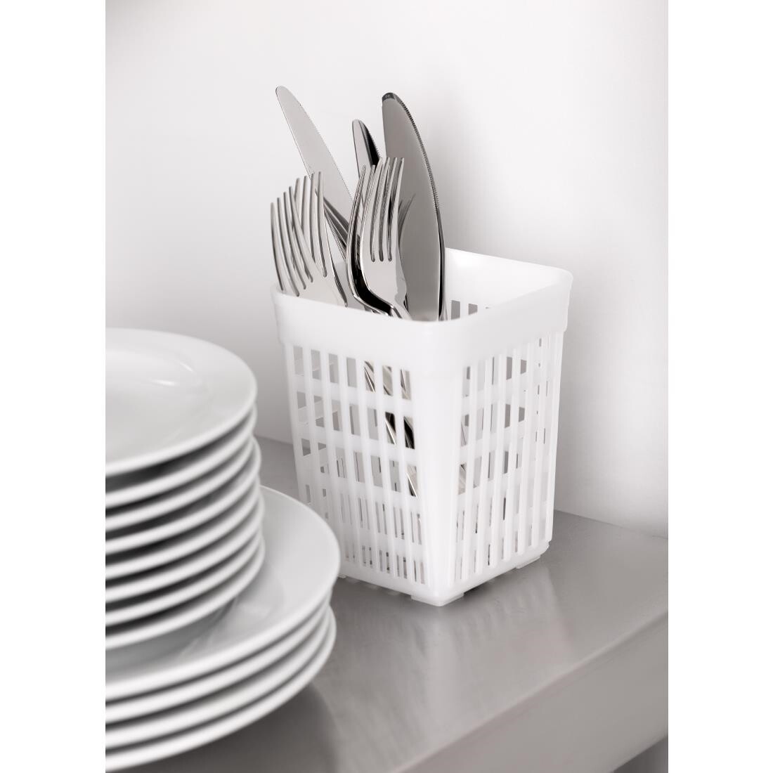Square Cutlery Basket
