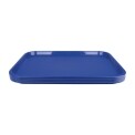 Kristallon Plastic Fast Food Tray Blue Medium