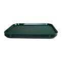 Kristallon Plastic Fast Food Tray Green Large