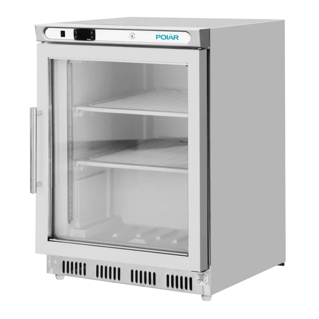 Polar C-Series Undercounter Stainless Steel Display Freezer 129Ltr - Image 1