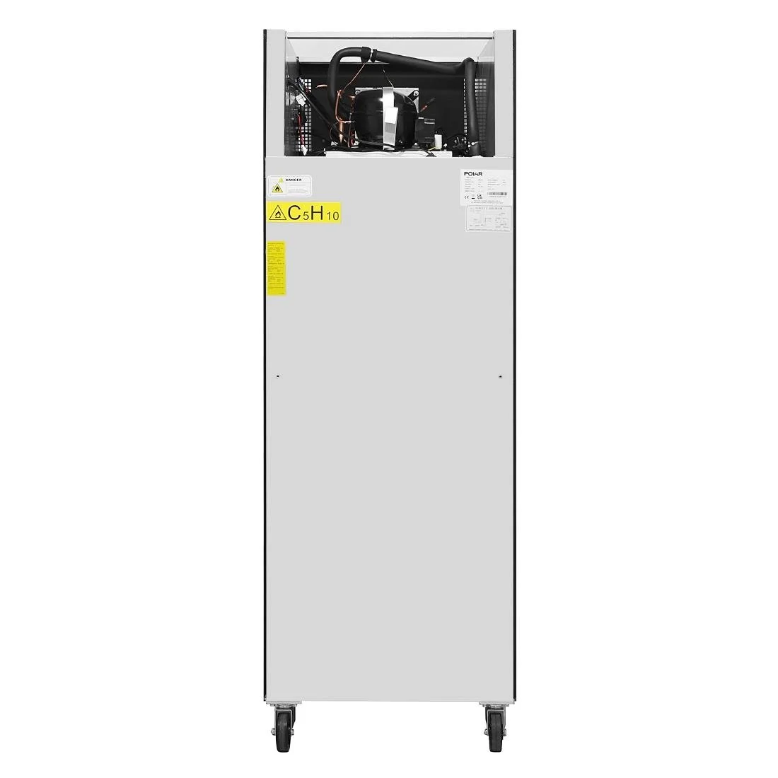 Polar G-Series Upright Freezer Black 600Ltr - Image 4