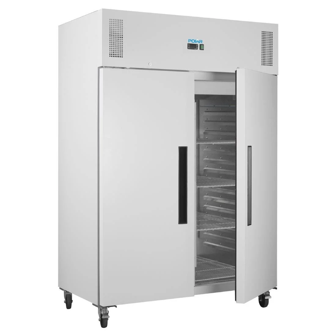 Polar G-Series Upright Double Door Freezer White 1152Ltr - Image 4