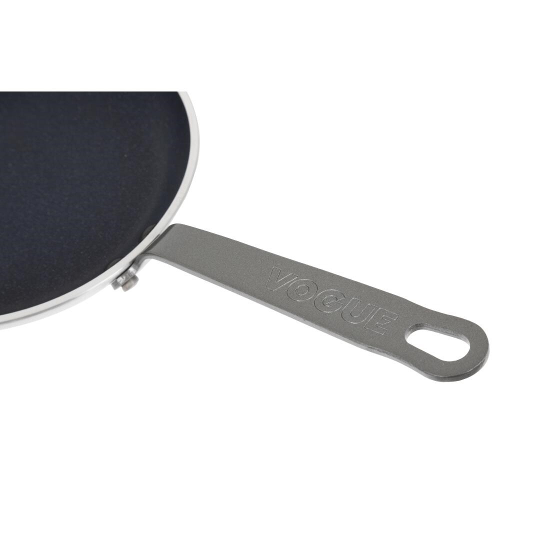Vogue Non Stick Teflon Aluminium Blinis Pan 150mm