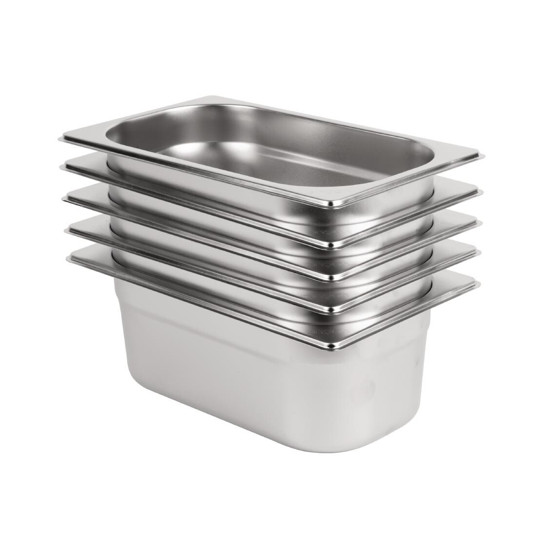 Vogue Gastronorm Container Kit 5 x 1/4