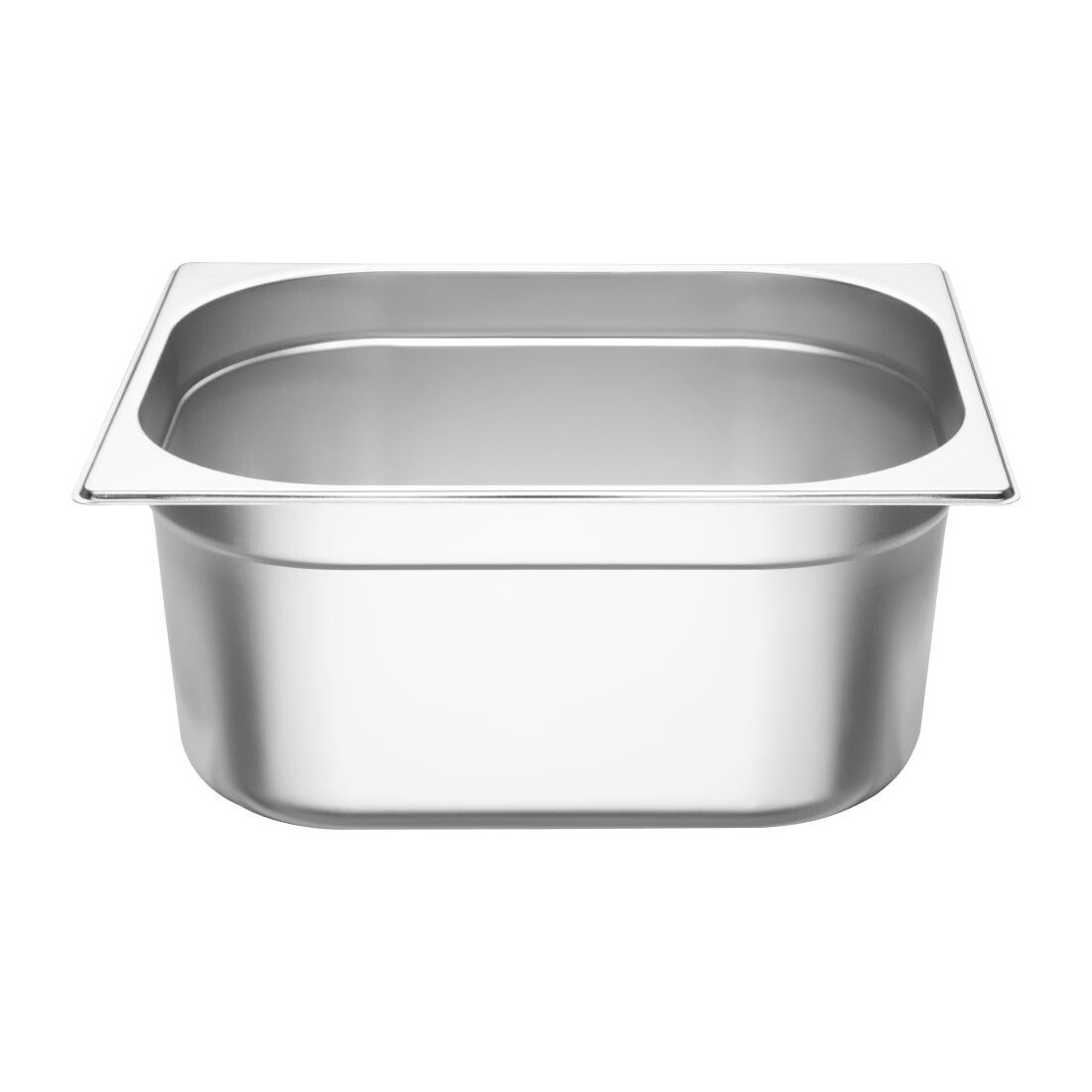 Vogue Stainless Steel Gastronorm Set 2 x 1/2 with Lids