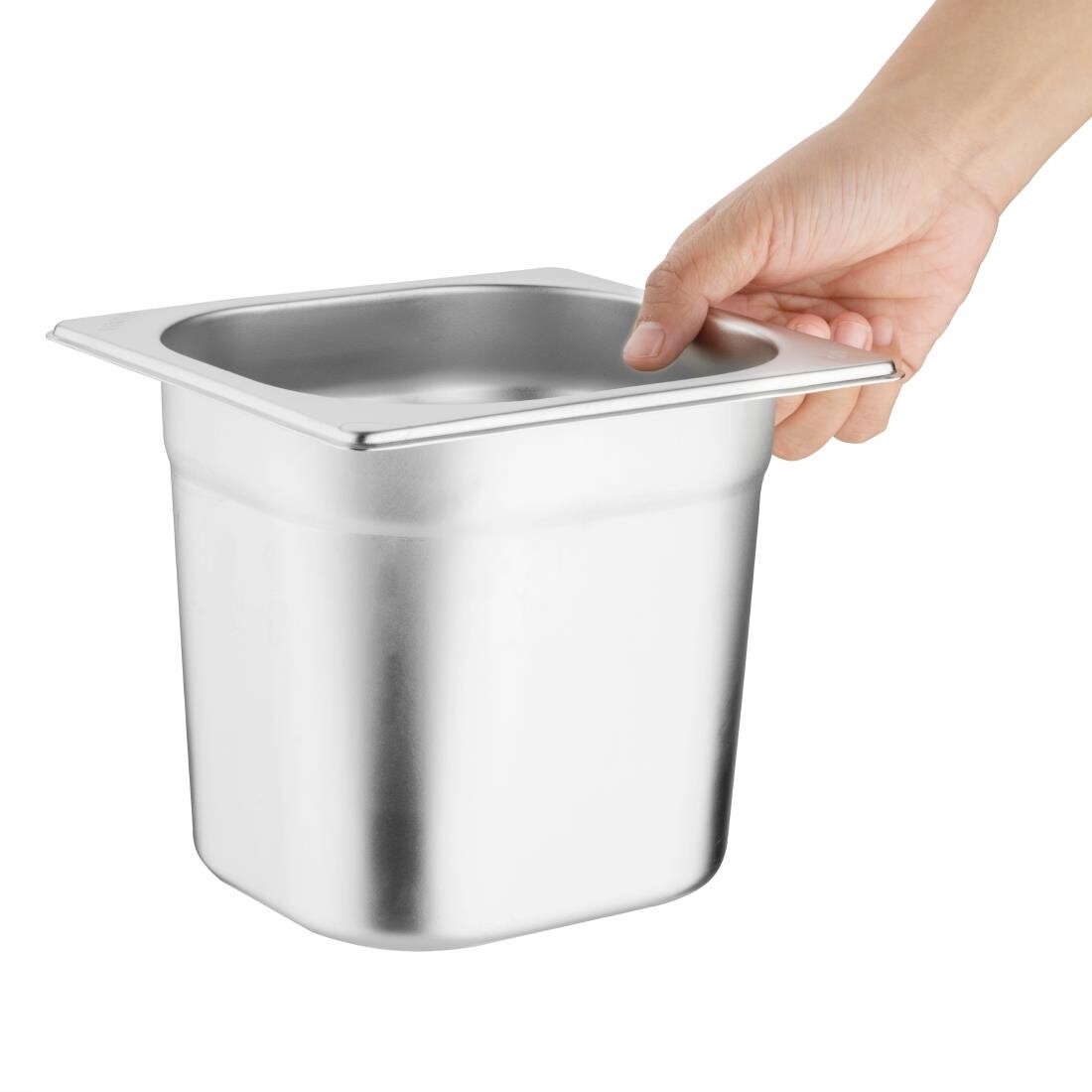 Vogue Stainless Steel Gastronorm Set 1/3 and 4 x 1/6 with Lids