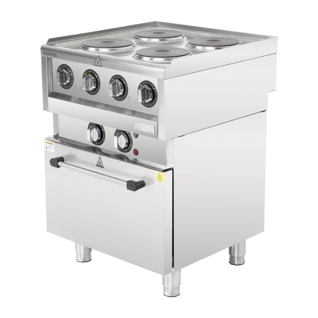 Buffalo 600 Series 4 Plate Electric Convection Oven Range - Image 7