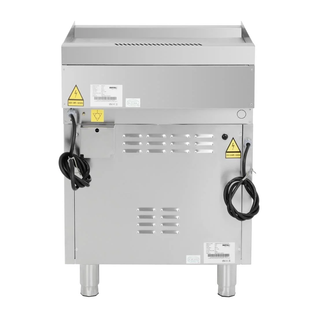 Buffalo 600 Series Freestanding Electric Griddle with Convection Oven - Image 9