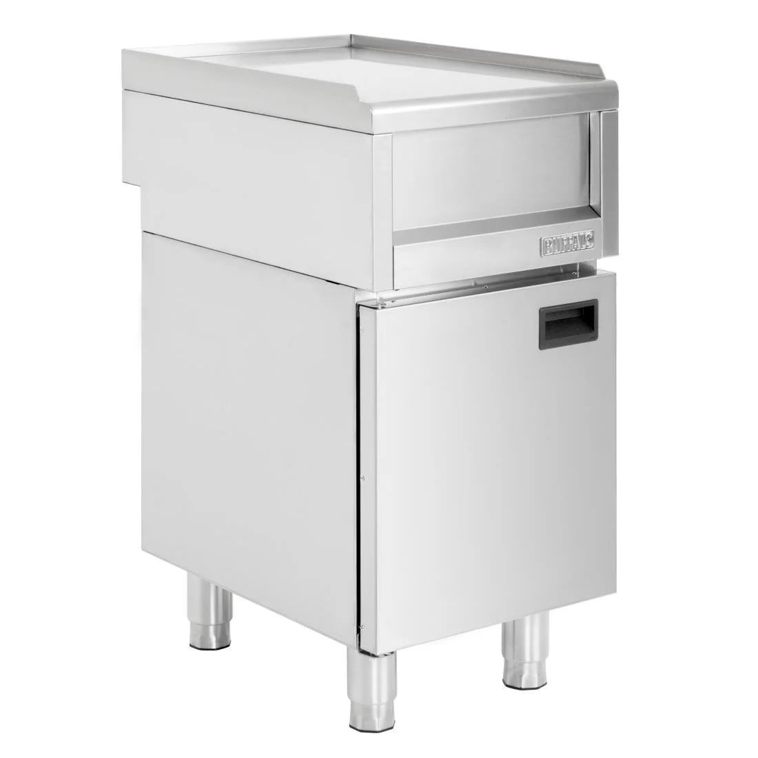 Buffalo 600 Series Neutral Prep Counter with Cupboard 400mm - Image 1