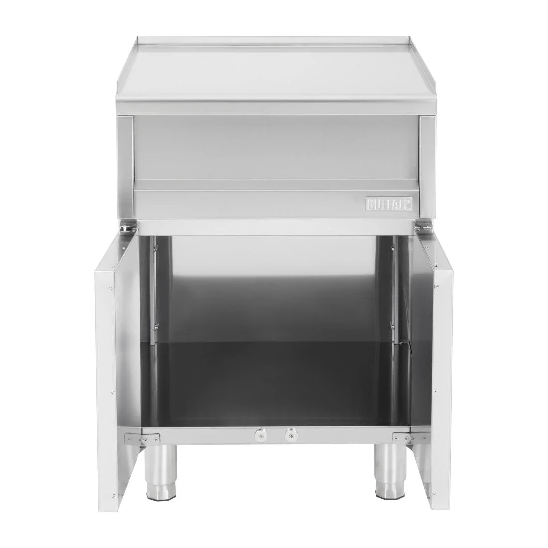 Buffalo 600 Series Neutral Prep Counter with Cupboard 600mm - Image 5