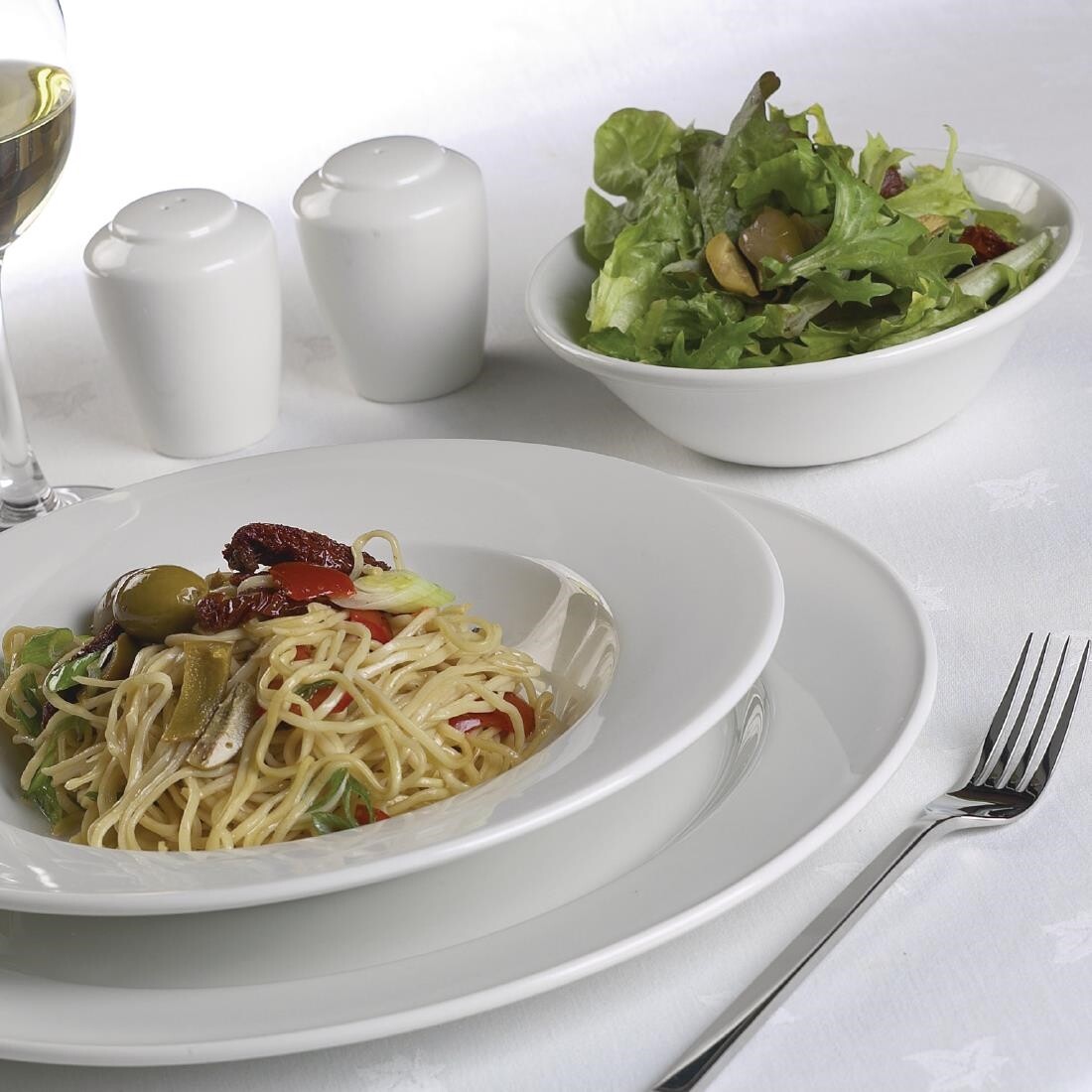 Steelite Simplicity White Pasta Dishes 270mm