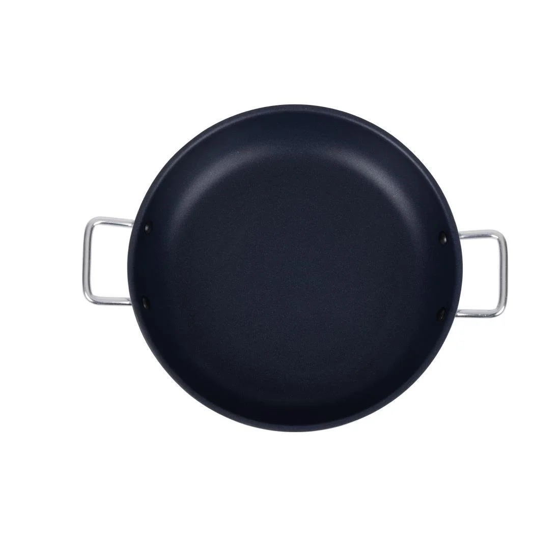 Vogue Aluminium Non-stick Teflon Platinum Plus Paella Pan 35cm - Image 7