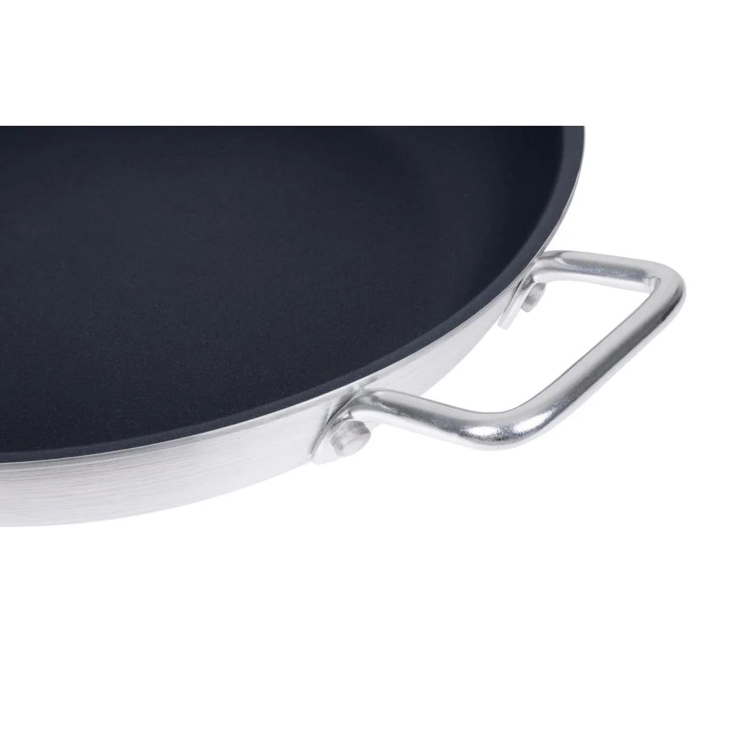 Vogue Aluminium Non-stick Teflon Platinum Plus Paella Pan 35cm - Image 9