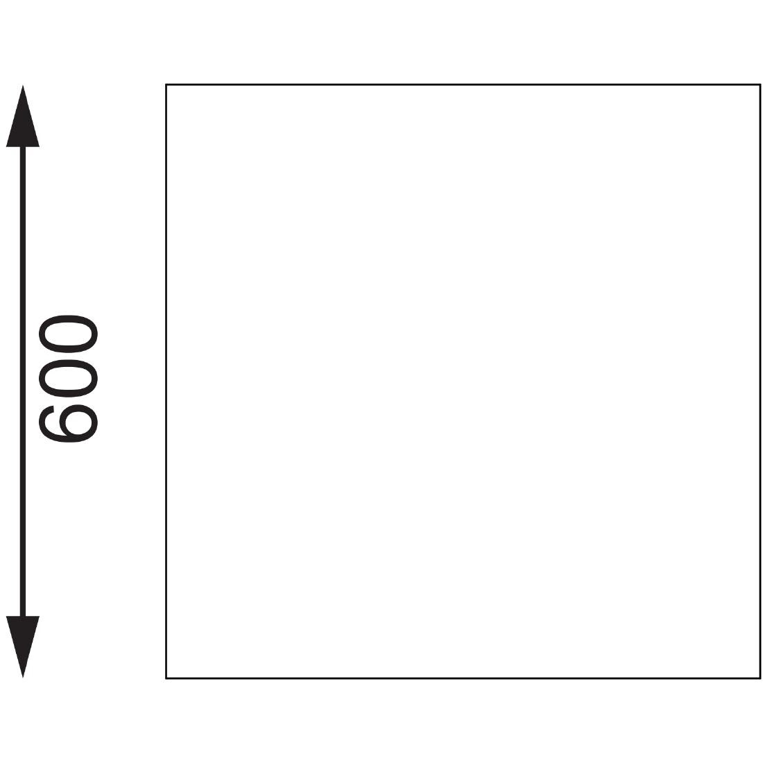 Vogue Stainless Steel Prep Table 900mm