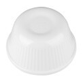 Kristallon Melamine Fluted Ramekins White 76mm
