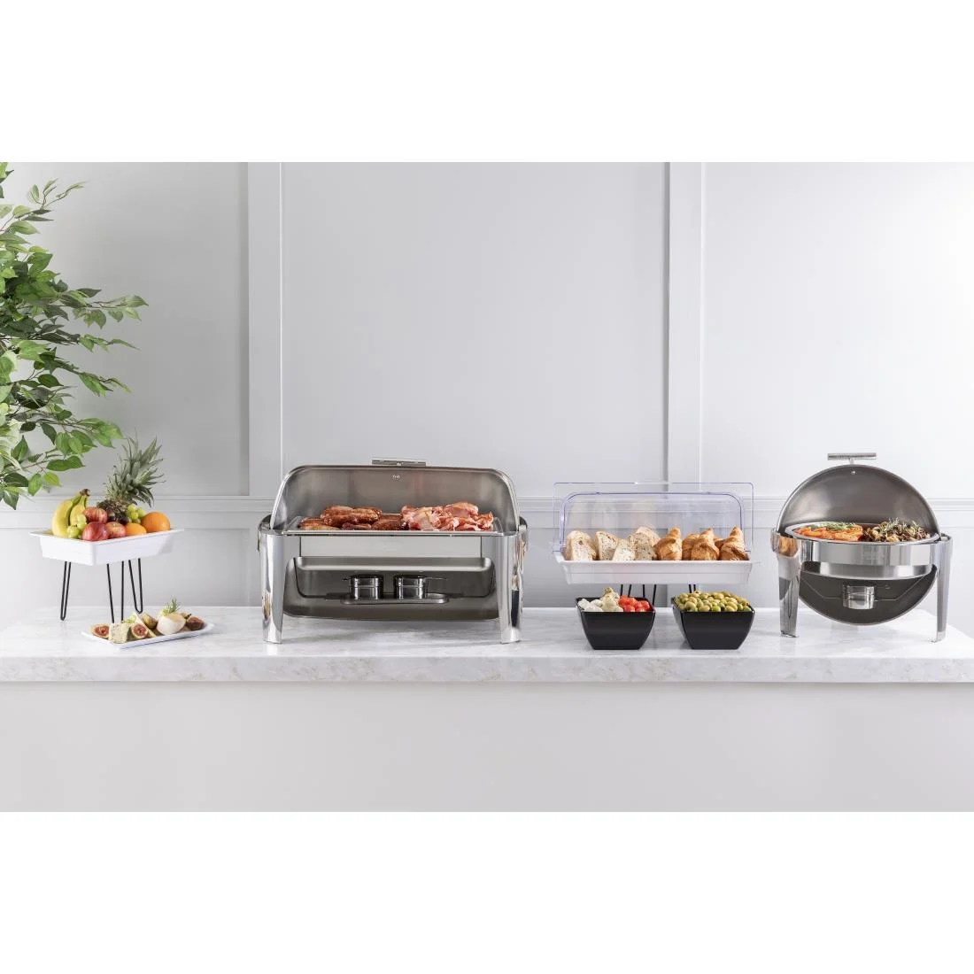 Olympia Madrid Roll Top Chafing Dish