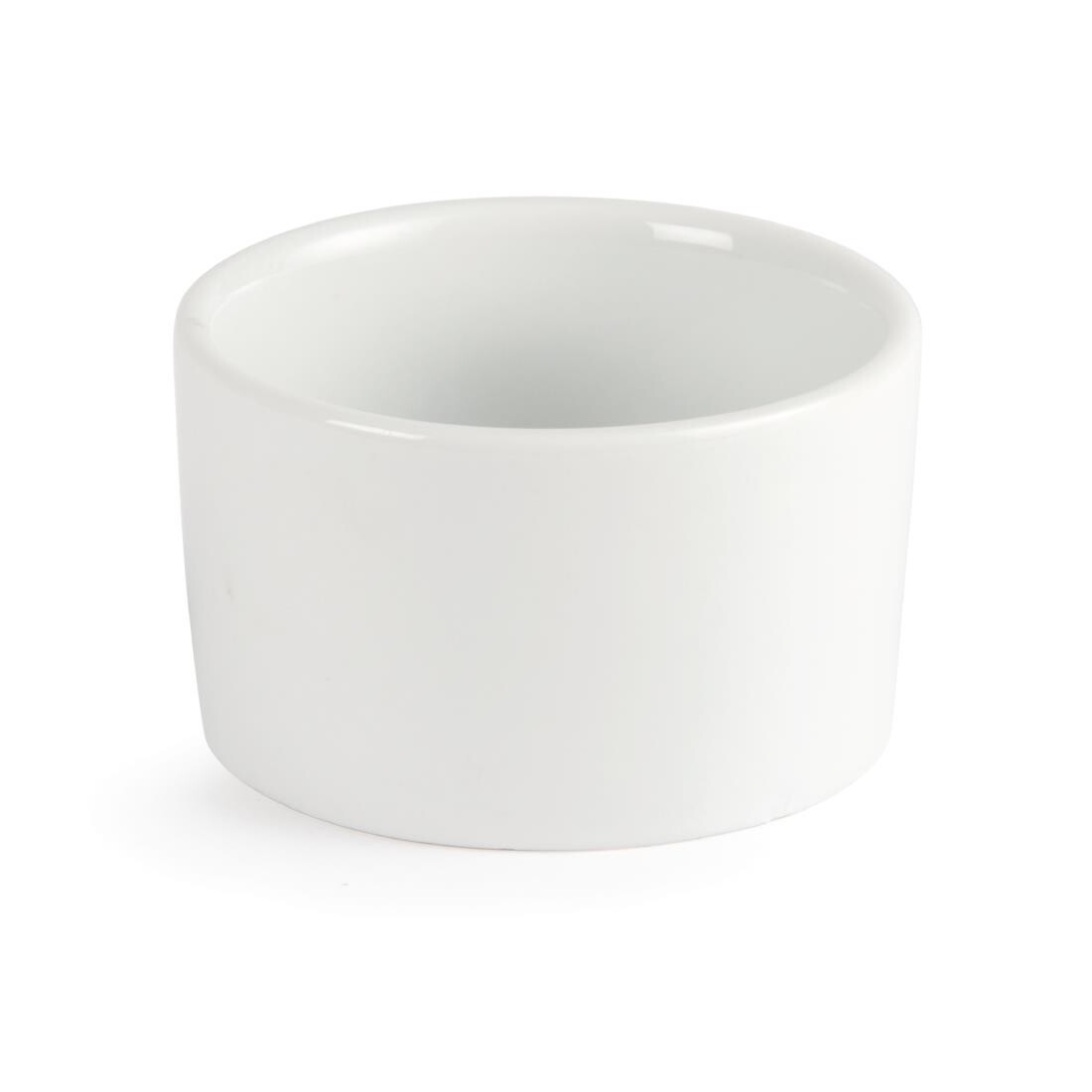 Olympia Whiteware Contemporary Ramekins 90mm
