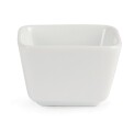 Olympia Whiteware Tall Square Mini Dishes 75mm