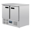 Polar 2 Door Compact Counter Fridge 240Ltr