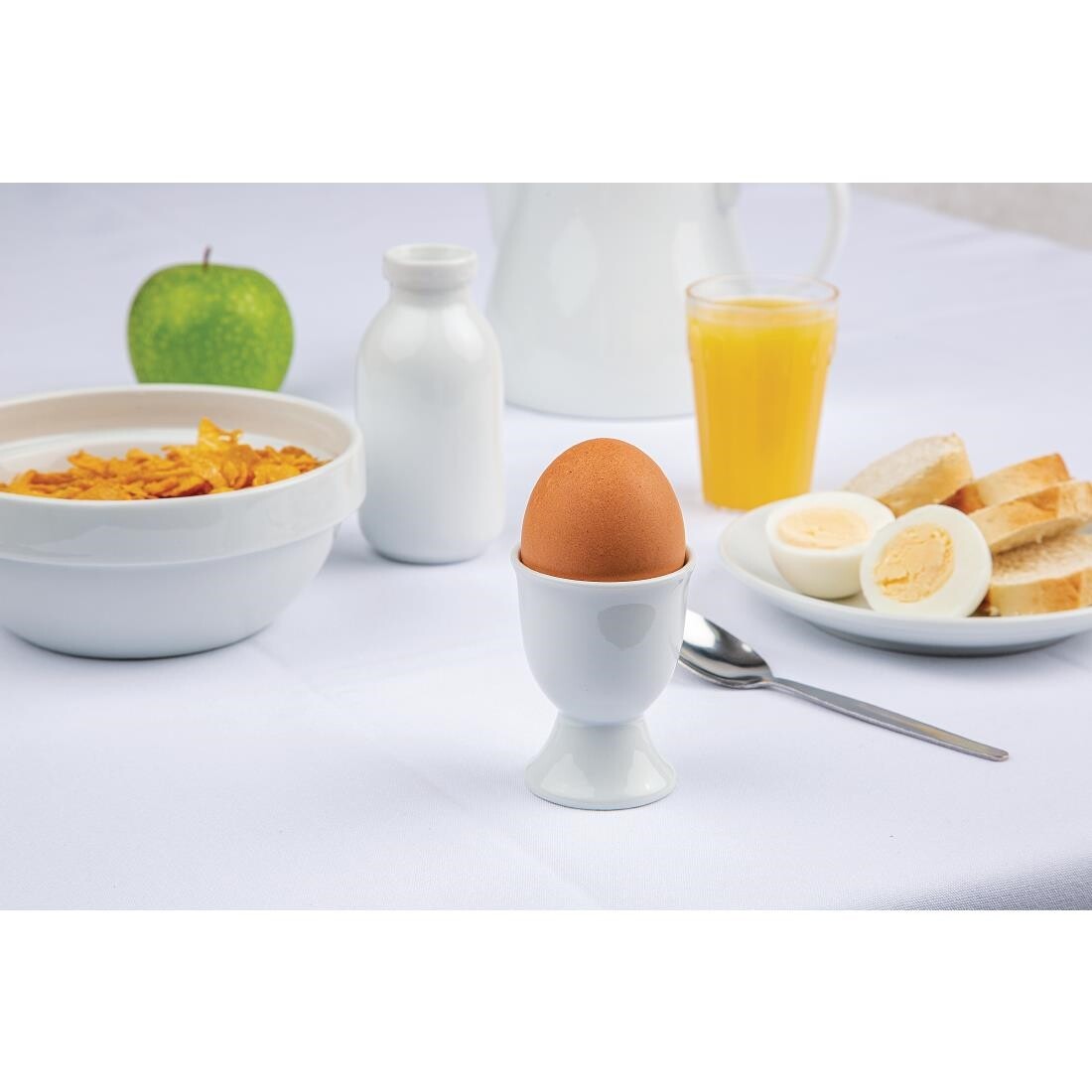 Olympia Whiteware Egg Cups 68mm