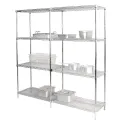 Vogue Chrome Wire Shelves 1525x457mm Pack of 2