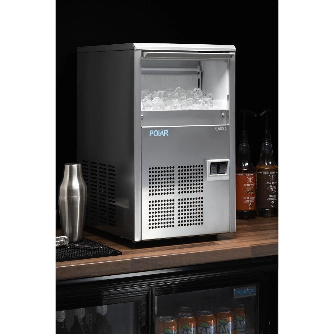 Polar U-Series Gourmet Cube Ice Maker 21kg Output - Image 10
