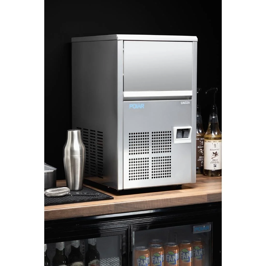 Polar U-Series Gourmet Cube Ice Maker 21kg Output - Image 16