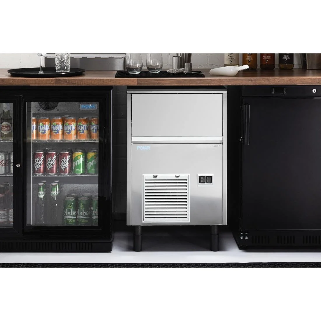 Polar U-Series Gourmet Cub Ice Maker 33kg Output - Image 13