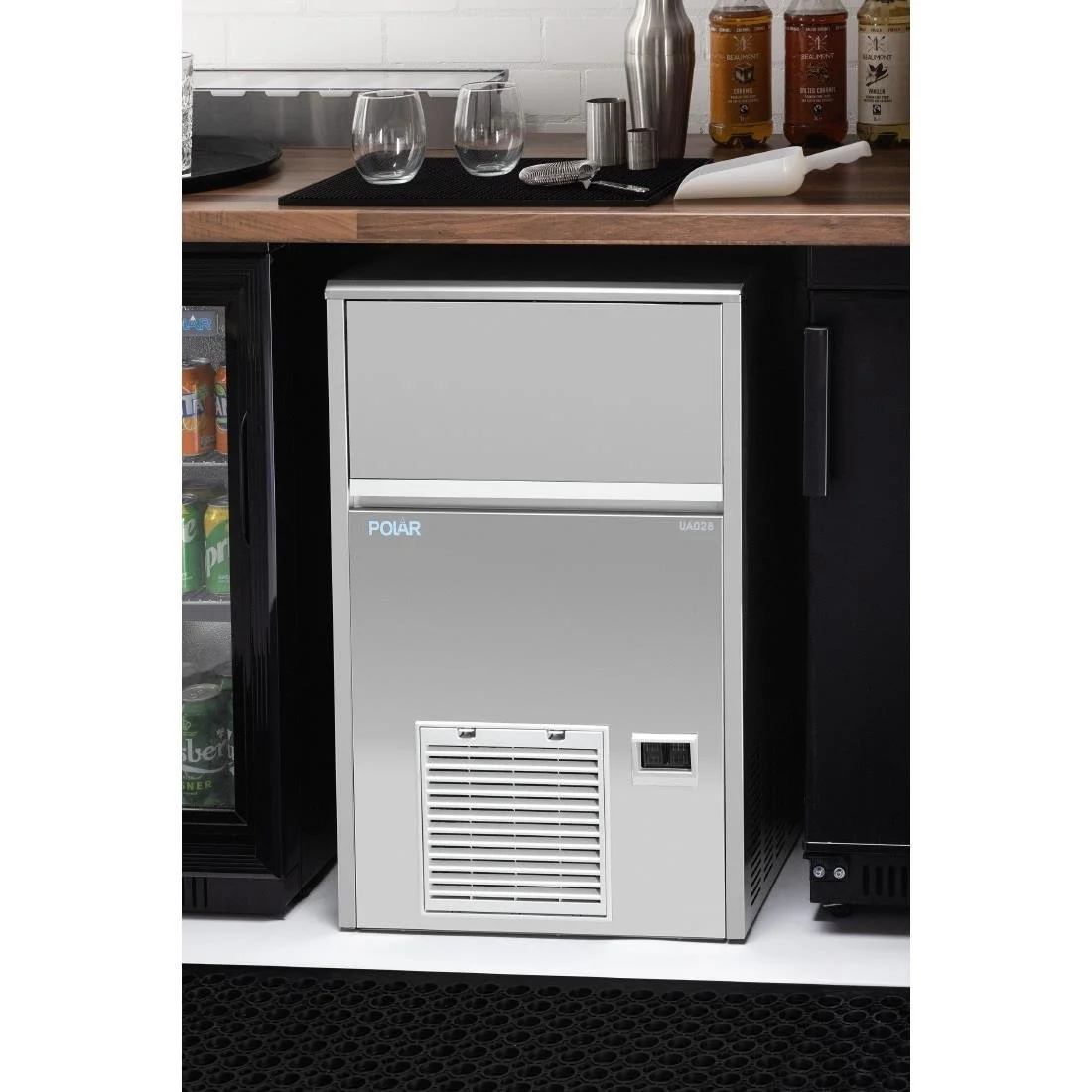 Polar U-Series Gourmet Cube Ice Maker 47kg Output - Image 11