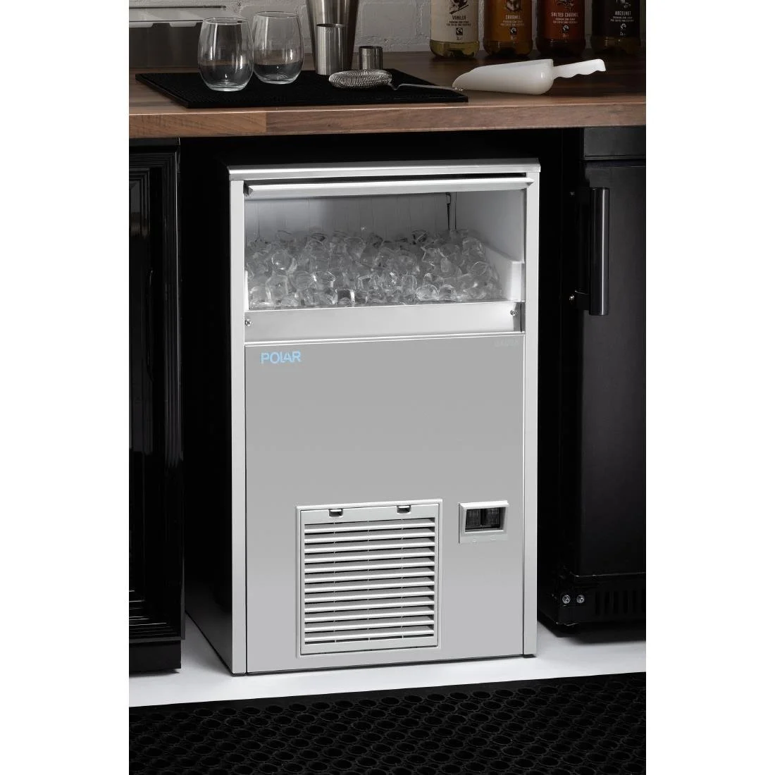 Polar U-Series Gourmet Cube Ice Maker 47kg Output - Image 12