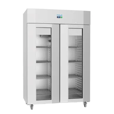 Polar U-Series Energy Efficient Double Glass Door Upright Storage/Display Freezer